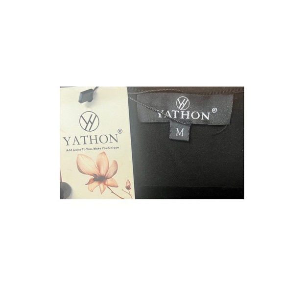 Yathon Cold Shoulder Black Dress NWT - Picture 4 of 5